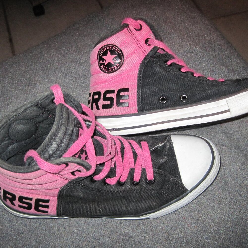 Classic Retro Converse Padded Collar Chuck Taylor All Star Canvas High Tops